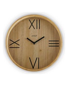 Horloge Versa Hout (4,5 x 29,5 x 29,5 cm)