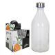 Fles Glas Schroefdraadhoes 1L