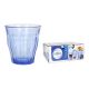 Glazenset Duralex Picardie Kristal Blauw 250 ml (6 Stuks)