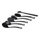 Set Keukengerei Quttin Zwart Nylon (6 pcs)