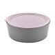 Kom Melamine Met deksel Roze/Grijs 16,5 x 6,5 cm 800 ml