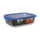 Lunchbox Quttin   Rechthoekig Blauw 20,5 x 15,5 x 6,4 cm 1 L