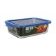 Lunchbox Quttin   Rechthoekig Blauw 1,5 L 23 x 17,5 x 7 cm