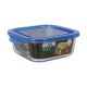 Lunchbox Quttin   Blauw Vierkant 750 ml 16 x 16 x 6 cm