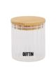 Transparante Glazen Kan Quttin    9 x 11 cm 500 ml