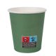 Glazenset Algon 200 ml Karton Wegwerp Groen