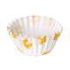 Bakplaat voor Muffins Algon Gele bloem Wegwerp 14 x 2,5 cm 75 Stuks