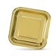 Bordenset Algon Gouden Karton Wegwerp 23 cm 10 Stuks