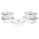 Set Lunchboxen Luminarc Pure Box Active (5 pcs) Kristal (5)