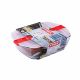 Set Lunchboxen Pyrex Cook & Heat Kristal Transparant (2 pcs)
