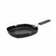 Gladde Grillpan Quid Ebano Zwart Metaal (24,5 cm)