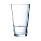 Glazenset Arcoroc Stack Up Transparant Glas (470 ml) (6 Stuks)