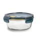 Hermetische Lunchtrommel Quid Astral 950 ml Blauw Glas 18 x 18 x 8 cm