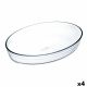 Ovenschaal Ô Cuisine   Ovaalvormig 30 x 21 x 7 cm Transparant Glas (4 Stuks)