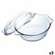 Ovenschaal Ô Cuisine Ocuisine Vidrio Met deksel 27 x 24 x 11 cm Transparant Glas (3 Stuks)