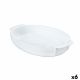 Ovenschaal Pyrex Signature Ovaalvormig 35 x 22 x 7 cm Keramisch Wit (6 Stuks)