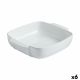 Ovenschaal Pyrex Signature Vierkant 29 x 24 x 7 cm Keramisch Wit (6 Stuks)