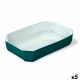 Serveerschaal Pyrex Color's Rechthoekig Blauw Glas 33 x 22 cm (5 Stuks)