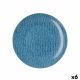 Platt tallrik Ariane Ripple Keramisch Blauw (25 cm) (6 Stuks)