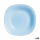 Diep bord Luminarc Carine Blauw Glas (Ø 21 cm) (24 Stuks)