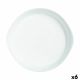 Serveerschaal Luminarc Smart Cuisine Rond Wit Glas Ø 28 cm (6 Stuks)