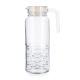 Pot met Deksel en Doseringdispenser Luminarc Cheqs Transparant Glas 1,3 L