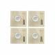 Sushi-set DKD Home Decor Bamboe Keramiek Wit Orientaals 14,5 x 14,5 x 31 cm (16 Onderdelen)