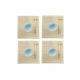 Sushi-set DKD Home Decor 14,5 x 14,5 x 31 cm Blauw Wit Keramiek Orientaals (16 Onderdelen)