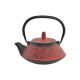 Theepot DKD Home Decor Rood Zwart 800 ml