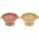 Pastavergoet DKD Home Decor 30 x 24,5 x 14 cm Terra cotta Roestvrij staal Geel (2 Stuks)