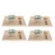 Sushi-set DKD Home Decor 14,5 x 14,5 x 35 cm Keramiek Orientaals (16 Onderdelen)