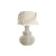 Bureaulamp DKD Home Decor Wit Bruin 50 W 220 V 42 x 42 x 70 cm