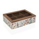 Box for Infusions Versa Selene Hout 17 x 7 x 24 cm