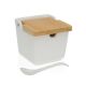 Suikerpot Versa Wit 8,8 x 8,5 x 8,8 cm Keramisch