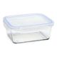Lunchbox Vivalto Plastic Glas Kristal (1500 ml) (1,5 L) (16 x 8,5 x 22 cm)