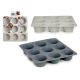 Bakplaat voor Muffins 22 x 3 x 22 cm