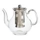 Theepot Classic Groot Kristal Transparant Staal (1100 ml)