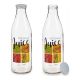 Fles Juice Transparant Metaal Glas (1000 ml)