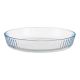 Ovenschaal Optica 25,5 x 4,5 x 25,5 cm Transparant Borosilicaatglas