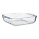 Ovenschaal Transparant Borosilicaatglas (21,5 x 6 x 25,5 cm)