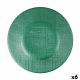 Eetbord Groen Glas 21 x 2 x 21 cm (6 Stuks)