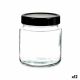 Tin Zwart Transparant Glas (1 L) (12 Stuks)