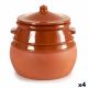 Casserolepan met deksel Aardewerk 3,5 L 23 x 22 x 23 cm (4 Stuks)