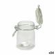 Blik Hermetisch afgesloten Transparant Siliconen Chroom 150 ml 9 x 9,5 x 6,5 cm (24 Stuks)