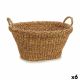 Mand Met handvatten Bruin 32 L 58 x 27 x 52 cm (6 Stuks)