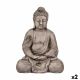 Decoratief tuinfiguur Boeddha Polyresin 23 x 42 x 30 cm (2 Stuks)