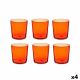 Glazenset Bistro Rood Glas 380 ml (4 Stuks)