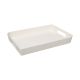 Serveerschaal 5five Wit Melamine (35 x 25 cm)